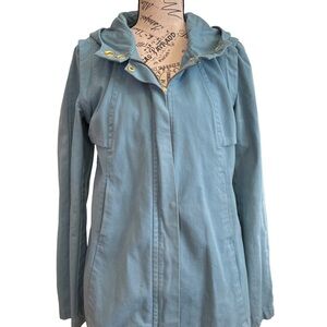 Tulle Sky Blue Utility Jacket